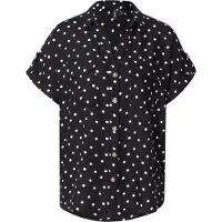 Vero Moda Bluse 'VMBumpy' sort / hvid