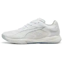 Puma Accelerate NITRO SQD 4 Handball Shoes Unisex, Shoes, White/Silver, 42.5