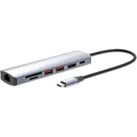Manhattan 7-in-1 4k Usb-c Dokningsstation