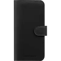 IDEAL OF SWEDEN Magnet Wallet+ - Flipomslag til mobiltelefon - polyurethan, polykarbonat - sort - for Apple iPhone 17