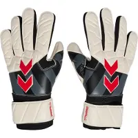 Hummel Målmandshandske Allround Grip - Hvid/Sort/Rød, størrelse 10