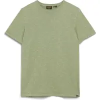Superdry Superdrytil mænd. M1011888A Flammet kortærmet T-shirt med grøn rund krave (M), Casual, Bomuld, Korte ærmer