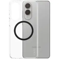 CARE by PanzerGlass Flagship Case Transparent Urban Combat w. Black Qi Compatible Samsung S25 Edge