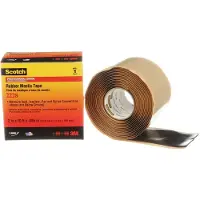Scotch Rubber Mastic Tape, Sort, Gummi, 500 V, RoHS 2011/65/EU, 3 m