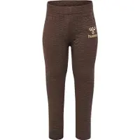 Hummel Leggings - hmlIssa - Chocolate Brown - - 2 år (92) - Leggings