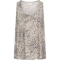 Kaffe Bluse 'KADebra' chamois / sort