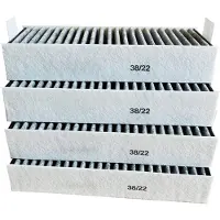 INF 4-pak emhættefiltre kompatible med Bosch HEZ9VRCR0 17004805