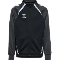 Hummel Sportssweatjakke 'Lead 2.0' antracit / sort / hvid