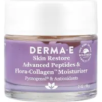 DERMA E , Avancerede Peptider & Flora-Collagen Moisturizer, 2 oz (56 g)