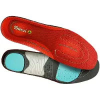 Sievi Dual Comfort Plus: Neutral Arch, Unisex, Voksen, Komfort indersål, Sort, Grå, Rød, EUE, 1 stk