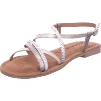 Tamaris Sandaler med rem champagne / sølv