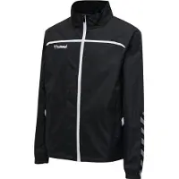 Hummel Træningsjakke Authentic - Sort/Hvid, størrelse Small