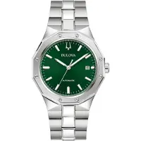 Bulova Herreur 96B464 Classic Grøn/Stål Ø40 mm