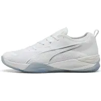 Puma Eliminate NITRO 4 Handball Shoes Unisex, Shoes, White/Silver, 42.5