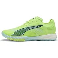 Puma Accelerate NITRO SQD 4 Handball Shoes Unisex, Shoes, Fizzy Light/Green Terrain/White, 40