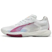 Puma Accelerate NITRO SQD 4 Handball Shoes Women, Shoes, White/Berry/Lilac Crush, 39