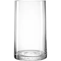 Leonardo 18621, Cylinderformet vase, Glas, Transparent, Blank, Bord, Indendørs