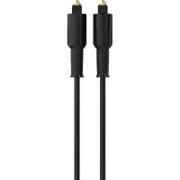Sinox Optisk kabel. 3m. Sort