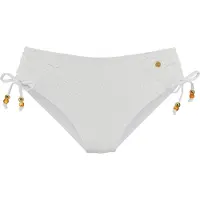 LASCANA Bikinitrusse guld / mørkeorange / hvid