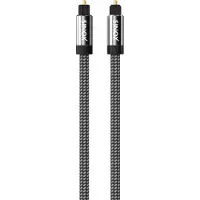Sinox ULTRA optisk digitalt kabel. 1,5m. Sort