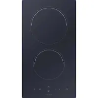 Candy CDH30 - Keramisk kogeplade - 2 plader - Niche - bredde: 26.8 cm - dybde: 50 cm - sort