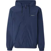 Pepe Jeans Pepe Jeanstil mænd. PM403166 Monson marineblå jakker (S), Casual, Polyester, Lange ærmer