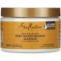 SheaMoisture , Rå Shea Butter, Dyb Moisturizing Maske med Havtorn & Arganolie, 11,5 oz (326 g)
