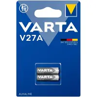 Varta V27A alkalisk specialbatteri, 12V, 2 pk..