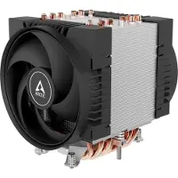 Arctic Cooling ARCTIC Freezer 4U-SP5, Luftkøler, 12 cm, 137,69 m³/t, Aluminium, Sort