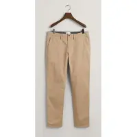Gant Ganttil mænd. 1505221 Slim Fit Twill Chino-bukser (40/34), Casual, Bomuld, Økologisk bomuld, Bæredygtig