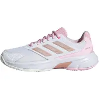 Adidas Sportssko 'CourtJam Control 3' lyserød / pudder / hvid