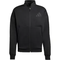 Adidas Sportssweatjakke 'Z.N.E.' antracit / sort