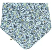 BIBS x Liberty Bandana slab - Chamomile Lawn Baby Blue