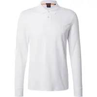 BOSS Slim-fit poloshirt i bomuldspiqué med stræk