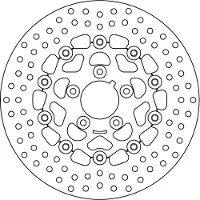Brembo 78b40822 Flydende Forreste Bremseskive