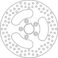 Brembo 68b407e0 Bremse Skive