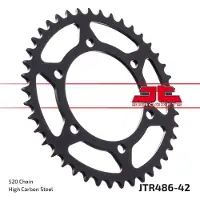Jt 520 Jtr486.42 Steel Bagtandhjul