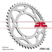 JT Sprockets 525 Jtr7.45 Steel Bagtandhjul
