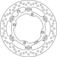 Brembo Oro 78b40814 Flydende Bremseskive