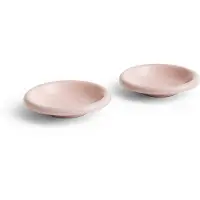 HAY Barro skål Pink, Ø20 cm, 2 stk.