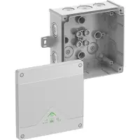 Spelsberg Abox 100 AB-L Forgreningskasse (L x B x H) 152 x 152 x 80 mm Grå IP66 1 stk
