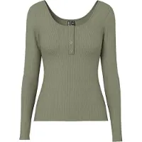 Pieces Shirts 'PCKitte' oliven