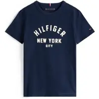 Tommy Hilfiger Curved Graphic T-shirt Med Korte ærmer