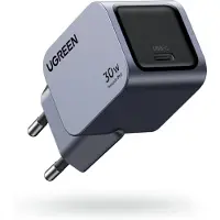 UGREEN Nexode Pro series X703 - Strømforsyningsadapter - GaN - 30 Watt (USB-C) - grå