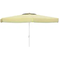 Marbueno Summer Aluminium Rund Parasol Med Stang Højde 270 Cm 35 Mm 240 Cm