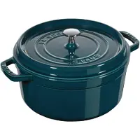 Staub La Mer rund gryde, tre lag emalje 5,2 l