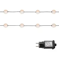 QAZQA Moderne udendørs LED-lyskæde 8M inkl. 14 lys - Malai