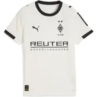 Puma Borussia Mönchengladbach 25/26 Home Jersey Youth, Clothing, Warm White/Black, 5-6Y