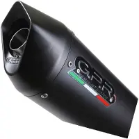 Gpr Exhaust Systems Furore Nero Peugeot Satelis 125 4v 06-12 Ikke-homologeret Slip-on Lyddæmper
