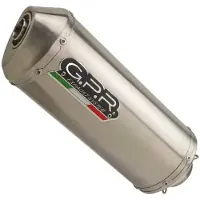 Gpr Exhaust Systems Satinox Kawasaki Versys 1000 Ie 19-20 Euro 4 Homologeret Slip On Lyddæmper